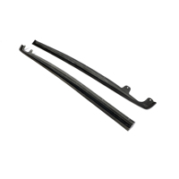Extensions de bas de caisse en fibre de carbone brillante de haute qualité pour Chevrolet Corvette C6 ZR1 2006-2013