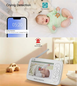ROHS CE FCC, caméra de sécurité intelligente Tuya pour bébé, 4K, 2K, 1080P, moniteur pour animaux de compagnie, avec caméra et audio - Product Image 4
