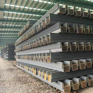 संक्षारक समुद्री संरचना के लिए ए690 यू-प्रकार हॉट रोल्ड स्टील शीट ढेर - Product Image 6