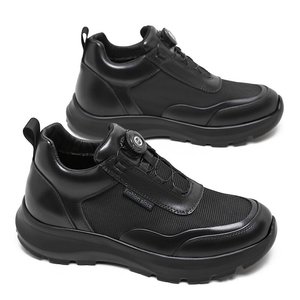 HLT <b>Mens</b> Oxford Lace Shoes British Style Toe Light Weight Genuine Leather Midsole All Seasons Height Increasing Wear <b>Dress</b> - Product Image 5