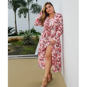 2020 la ropa de las mujeres lindo Casual Cintura entallada cuello Mock de linterna de manga larga Bodycon Club - Product Image 5