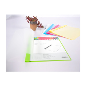 A4 Kích thước nhựa báo cáo Bìa <span class=keywords><strong>LEVER</strong></span> Clip thư mục tập tin với clipholder trong chủ, các loại màu sắc, gói 1 cái - Product Image 5