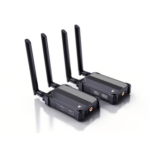 Transmisor y Receptor de Video Inalámbrico de Doble Salida 4K 1150FT/350 Metros 2.4GHz/5GHz H.265 con Puerto de Audio de 3.5mm y Latencia de 0.1S para - Product Image 1