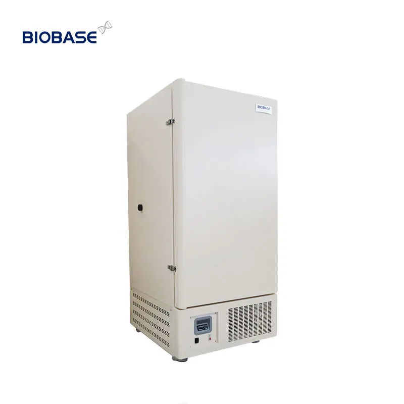 BIOBASE-Congelador de 40 grados, vertical de pequeña capacidad de acero inoxidable 398L, para laboratorio y Hospital