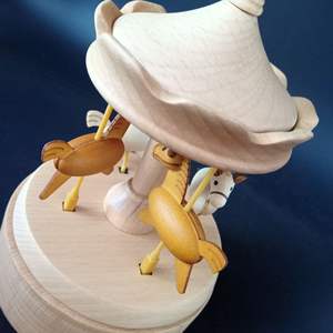 Commercio all'ingrosso Su Ordinazione Andava Su E Giù <span class=keywords><strong>In</strong></span> <span class=keywords><strong>Legno</strong></span> di Music Box del Carosello - Product Image 2