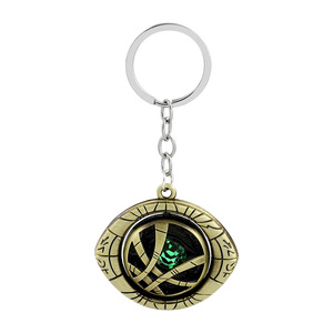 Collar de moda de la película <span class=keywords><strong>Dr</strong></span>. <span class=keywords><strong>Strange</strong></span> con colgante de piedra verde para fans, de aleación, ideal para la vuelta al colegio y graduaciones. - Product Image 5