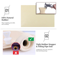 Produits les plus vendus 2025 sac à eau chaude en caoutchouc personnalisé en gros avec couverture en peluche