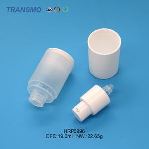 Bouteilles de lotion en plastique recyclé, logo personnalisé, flacon pompe sans air, flacon pompe pour lotion 18 ml - Product Image 6