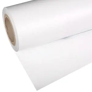 ขายร้อนเคลือบเงาแมตต์สีขาว Eco Solvent พิมพ์ PVC พิมพ์ไวนิลกาวตนเอง