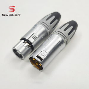 Penjualan langsung XLR 3 PIN steker kabel Mic Wanita konektor Audio colokan kabel konektor OFC steker DMX Cannon-<span class=keywords><strong>M</strong></span> konektor mikrofon - Product Image 1