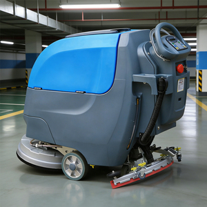 <b>Walk</b>-behind <b>Machine</b> Vacuum and Mop High Performance Floor Scrubber Janitorial Equipment Industrial Cleaning <b>Machine</b> Solutions - Product Image 2