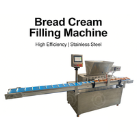 Machine de remplissage alimentaire polyvalente pour crème, confiture, pâte de haricots, chocolat, pour ligne de production d'usine de boulangerie multi-produits