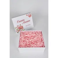 Boîte cadeau vide personnalisée avec motif floral pour la fête des mères - Boîte cadeau pour maman 1
