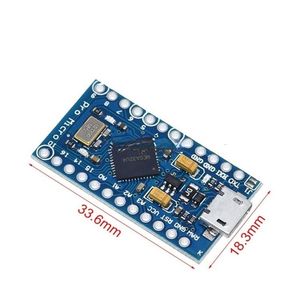 <span class=keywords><strong>Pro</strong></span> Micro maakt gebruik van een eigen USB-updateprogramma voor Atmega32U4, een 5V/16MHz single-chip microcomputer ontwikkelbord. - Product Image 1