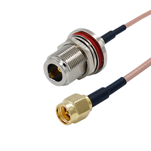 Conector personalizado <span class=keywords><strong>Cable</strong></span> de <span class=keywords><strong>antena</strong></span> Rg316 Rg174 Lmr100 <span class=keywords><strong>Cable</strong></span> coaxial <span class=keywords><strong>plano</strong></span> <span class=keywords><strong>Cable</strong></span> de comunicación externo impermeable para ventana y puerta - Product Image 1