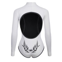 DIVESTAR Grosir Kustom 2mm Neoprene UPF 50+ Baju Selam Bikini Tanpa Punggung Bernapas untuk Wanita dan Remaja Putri