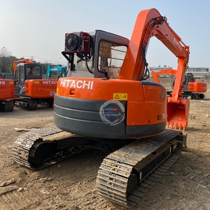 Potente motore Hitachi EX75 escavatore cingolato idraulico per macchine di seconda mano per uso domestico escavatore usato da 7 tonnellate - Product Image 2