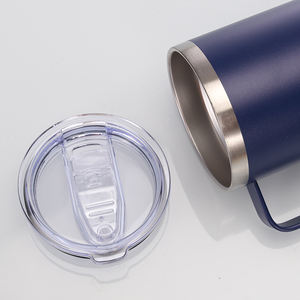 Vaso Térmico Personalizado Reutilizable de Acero Inoxidable de 12 oz con Asa, Taza de Café Aislada al Vacío para Camping con Asa - Product Image 3