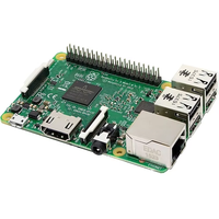 Raspberry Pi 3 Modelo B 1GB LPDDR2 BCM2837 1.2GHz Quad-Core Cortex-A53 WiFi y BT, Computadora de Placa Única 85x56x17mm, Fabricada en Guangdong
