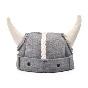 Sombrero de sauna de lana natural de tamaño comercial sombrero tirolés para mujer