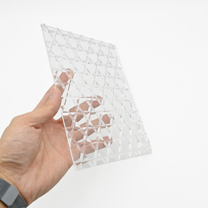 Nóng bán lớn sóng nước tấm Acrylic Mẫu Thiết kế tấm sóng Acrylic để trang trí - Product Image 5