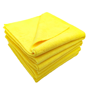 Serviette de polissage en <span class=keywords><strong>microfibre</strong></span> sans bords, enduite de cristaux, 40x40cm, pour meubles et cuisine, absorbante, sans peluches, sans rayures - Product Image 6