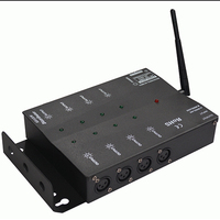 Répartiteur DMX 8 voies sans fil/filaire, amplificateur optique DMX 512 à 3 broches isolé