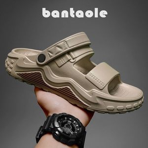 Men's Summer Sandals Slides Non Slip Wear Resistant Odor Resistant Lightweight Beach Driving Casual Shoes - Product Image 3