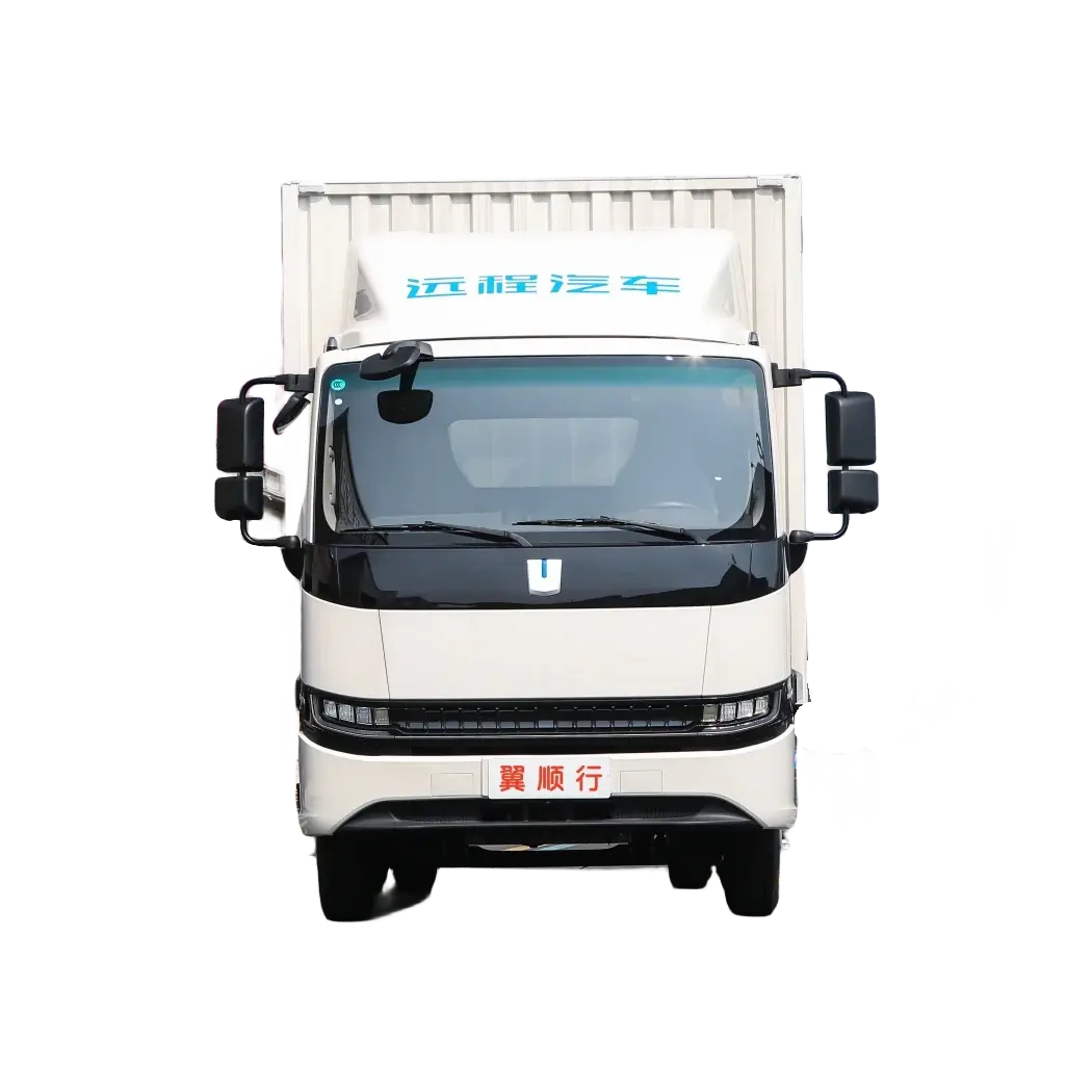 De longo alcance E200 versão padrão 4.5T 4.14m single-row caminhão elétrico puro van leve