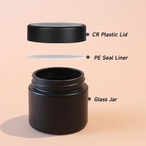 Frasco de Vidrio de 2oz Personalizado a Prueba de Olores, Recipiente Hermético de Boca Ancha para Almacenamiento de Flores, a Prueba de Niños - Product Image 5