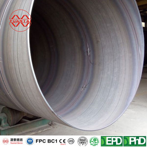 Tube soudé en spirale en acier au carbone ASTM A36 longueur 800mm 6m a vu la technique 3PE API certifié EMT pour la coupe d'application de structure - Product Image 5