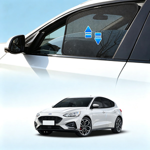 Pare-soleil magnétique pour fenêtre de voiture Ford, protection UV pour fenêtre latérale, ajustement personnalisé OEM - Product Image 1
