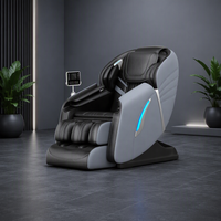 Fauteuil de massage portable pliable zéro gravité pour le corps entier, 5 techniques, 8 modes de bien-être automatiques, thérapie personnalisée