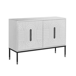 SUKE <span class=keywords><strong>Console</strong></span> moderne laquée, table <span class=keywords><strong>console</strong></span> en acier inoxydable doré, salle à manger en bois, meuble de salon de luxe <span class=keywords><strong>blanc</strong></span> - Product Image 1