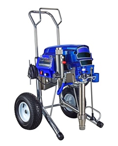 เครื่องพ่นสีแบบไร้อากาศ ใช้มอเตอร์ไร้แปรงถ่าน ใช้พลังงานจากเครื่องยนต์ 220V ประสิทธิภาพสูง สำหรับงานฉาบผนัง ได้รับการรับรองมาตรฐาน CE - Product Image 1