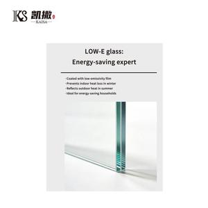 Porte d'entrée moderne de luxe personnalisée en aluminium avec vitrage pour villas, sécurité d'entrée et application extérieure - Product Image 3