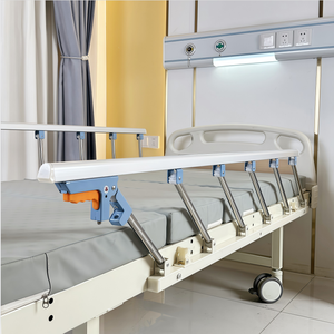 Letto Ospedaliero Pieghevole Manuale per Pazienti Anziani con Letto per Assistenza Domiciliare e Barella con Protezione in Acciaio Inossidabile - Product Image 6