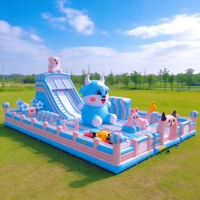Château gonflable personnalisé, parc d'attractions, parcours d'obstacles, parc à thème pour fête