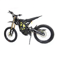 Suron Light Bee s X 75 km/h Vitesse maximale 60v 40ah Sur Ron ultra Bee 8000w surron Light Bee X Noir