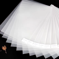 Papier vélin blanc 50-230g, papier calque translucide 889*1194mm 53gsm, double face couché pour vêtements et chaussures, grand format A4/A3