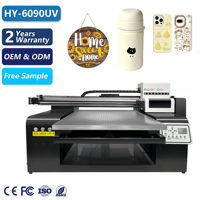 Imprimante UV A1 6090 pour film de transfert, directement de l'usine, pour ateliers d'impression et distributeurs, encre UV, bouteilles en verre pour encre UV