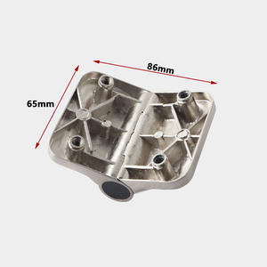 Bisagras de cierre automático de acero inoxidable Mico para puertas de cabinas de baño - Product Image 4