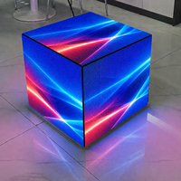 Transtech P2.5 Display LED a Colori Completi 4K HDR10+ Personalizzabile, Leggibile alla Luce Solare, Cubo Creativo per Pubblicità Interna