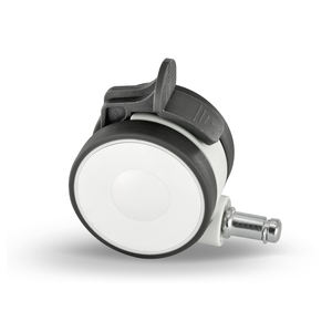 Roulettes pivotantes à blocage de 4 pouces, doubles, amovibles, pour lit d'hôpital, roulettes à roulement pour lit médical, roulettes pour lit bébé en fer - Product Image 3