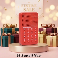 Machine à bruit électronique personnalisée avec 16 effets sonores, jouet amusant pour enfants, adultes, fêtes de famille, réunions, ambiance festive