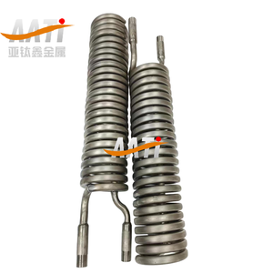 Fabriek Direct Puur <span class=keywords><strong>Titanium</strong></span> Warmtewisselaar Condensor Buis Zuur Weerstand Met Buigen Snijdiensten <span class=keywords><strong>Titanium</strong></span> Verwarming Spoelen - Product Image 6