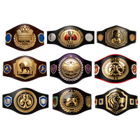 Ceinture de boxe personnalisée en gros d'usine, gravure 3D, artisanat métallique, récompense pour événement sportif