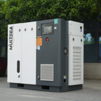 Suministro Directo de Fábrica, Compresor de Aire de Tornillo Industrial de Dos Etapas y 45KW