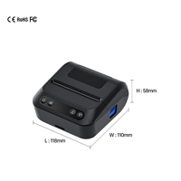 Impresora Térmica SHUNQI de 80 mm con SDK Gratuito, Compatible con Android, iOS y Windows, Impresora Portátil de Etiquetas y Recibos de 3 Pulgadas