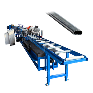 Popular High Efficiency Full Automatic Oval Pipe Roll Forming Machine with PLC <b>Control</b> Bearing & <b>Motor</b> Core Components - Product Image 1